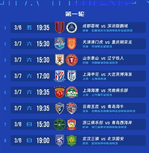 世界杯时差换算-2026年中超6日开赛，今年绿茵大戏悬念多